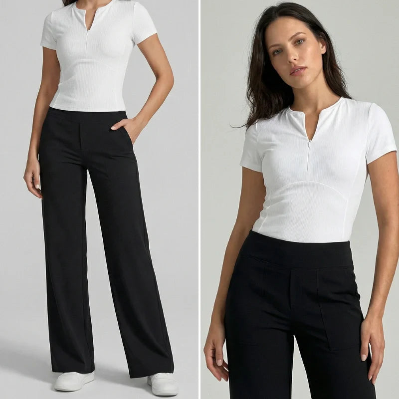 Ward High-Rise Comfort Trousers